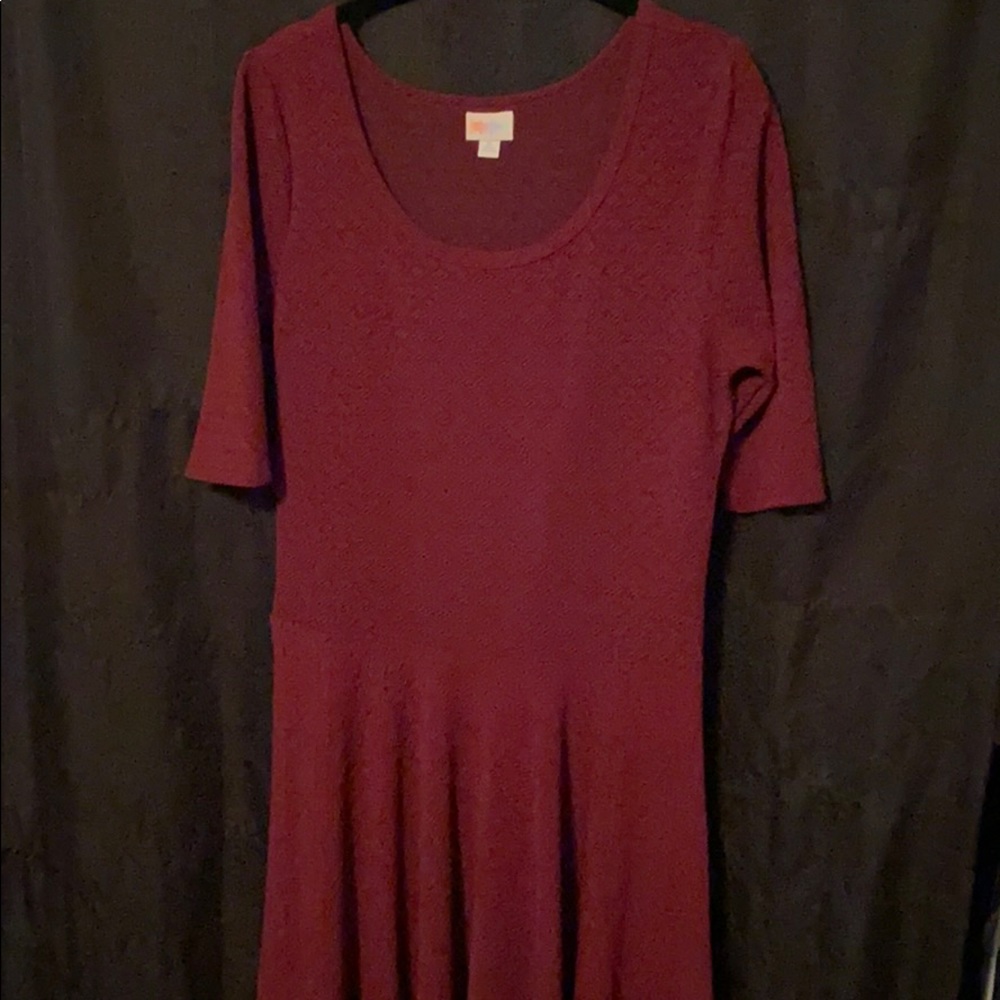 Wine Colored LuLaRoe Nicole